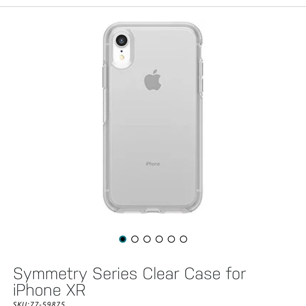 iPhone XR symmetry series otter box case